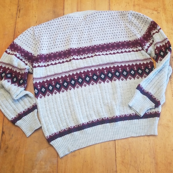 Vintage Rob Winter Crewneck Sweater Size L - Picture 5 of 6